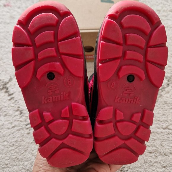 COPY - Kamik girl Snowbug3 winter boots size 8 - Picture 2 of 2